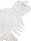 Nutcracker Shaped Embossed Metal Christmas Sign with Sawtooth Hanger for Wreath Accents, Garlands, Crafts, and Decorations (Red, White, Blue, 12" x 4" Inches)